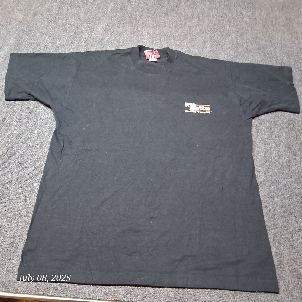 VTG Y2K Why‎ Dogs Are Mo Betta Than Women T Shirt Size XL Black Novelty
